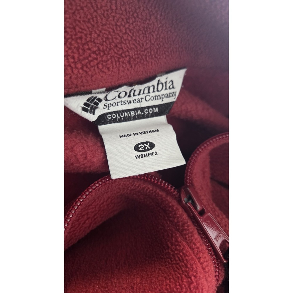 Columbia Sportswear | Long Sleeve Full Zip Fleece Jacket | Women's Size XXL - Picture 7 of 8